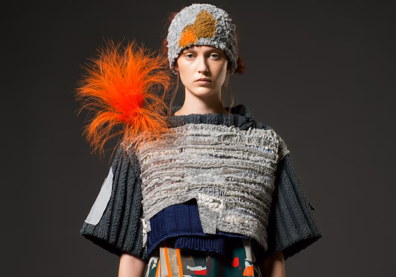 Sustainable Boldness with Upcycled Materials